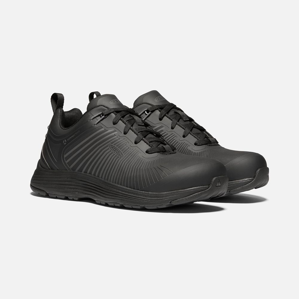 Keen Iş Ayakkabısı Kadın Siyah - Sparta Xt (Aluminum Toe) - Türkiye OJYD78359